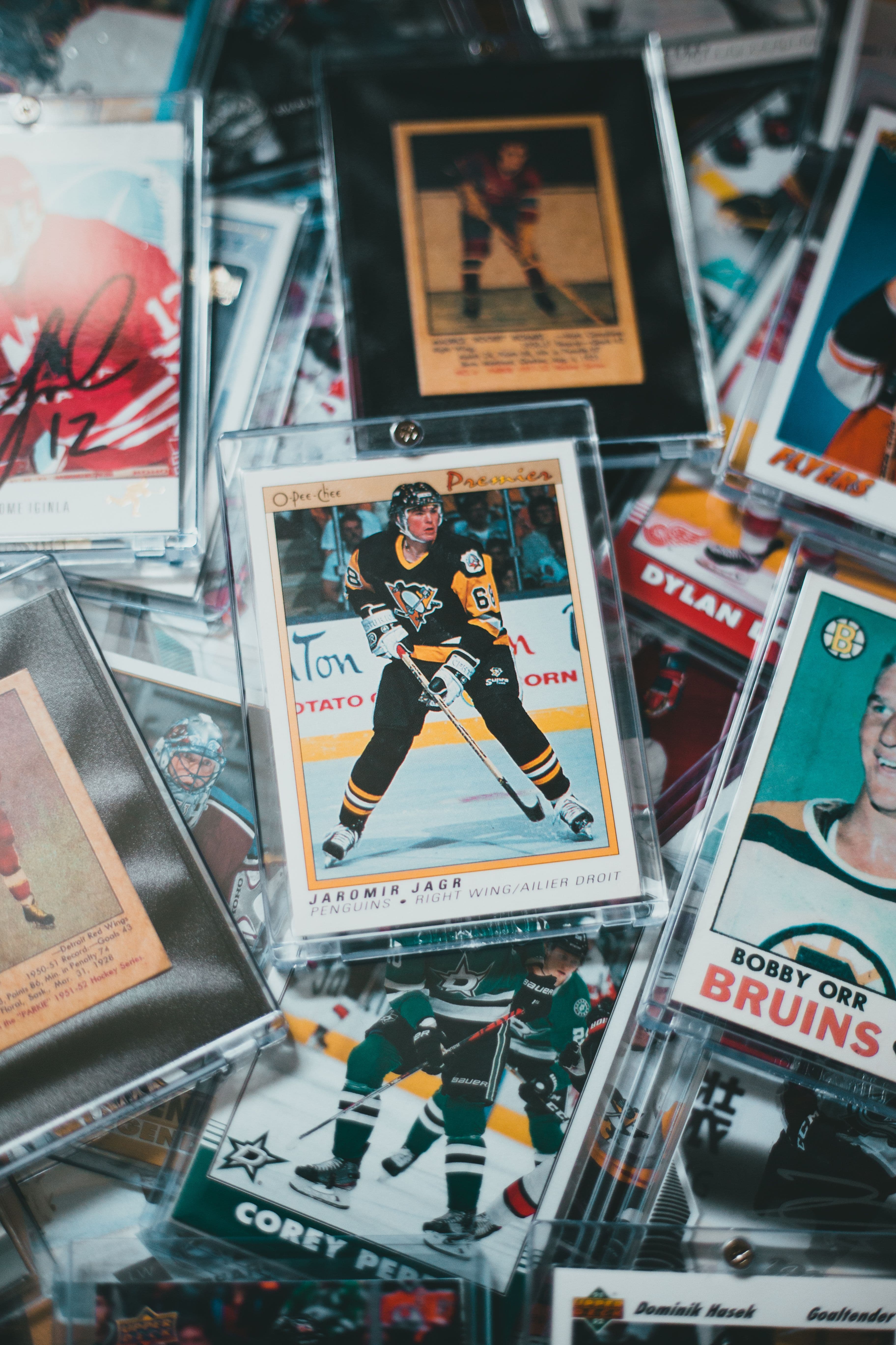 Cartes de hockey vintage